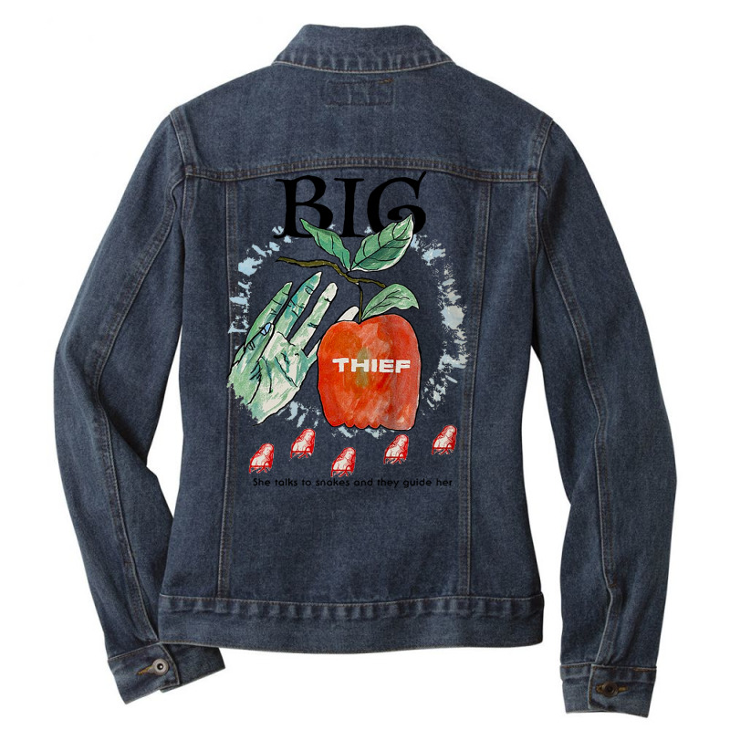 Big  Apple Album Ladies Denim Jacket by ireneecampoe | Artistshot