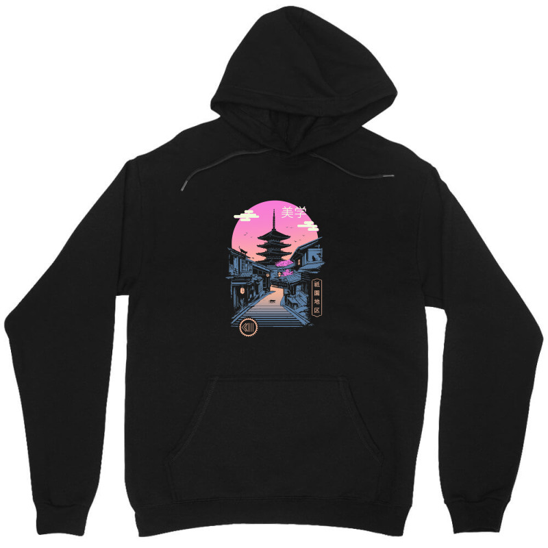 Pagoda Wave Aesthetics 1 Unisex Hoodie | Artistshot