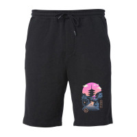 Pagoda Wave Aesthetics 1 Fleece Short | Artistshot