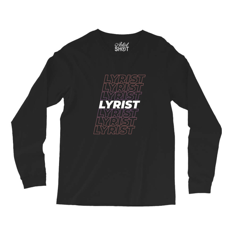 Lyrist Lyre Music Instrument Long Sleeve Shirts by CharlesZacharias | Artistshot