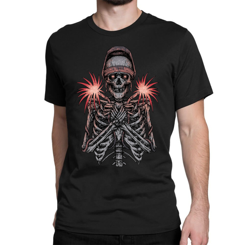 Skull Welder Classic T-shirt by Cartel Crops | Artistshot