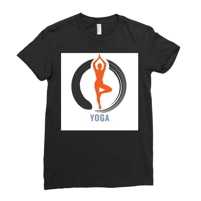 Meditation Ladies Fitted T-Shirt by AJS Enterprise | Artistshot