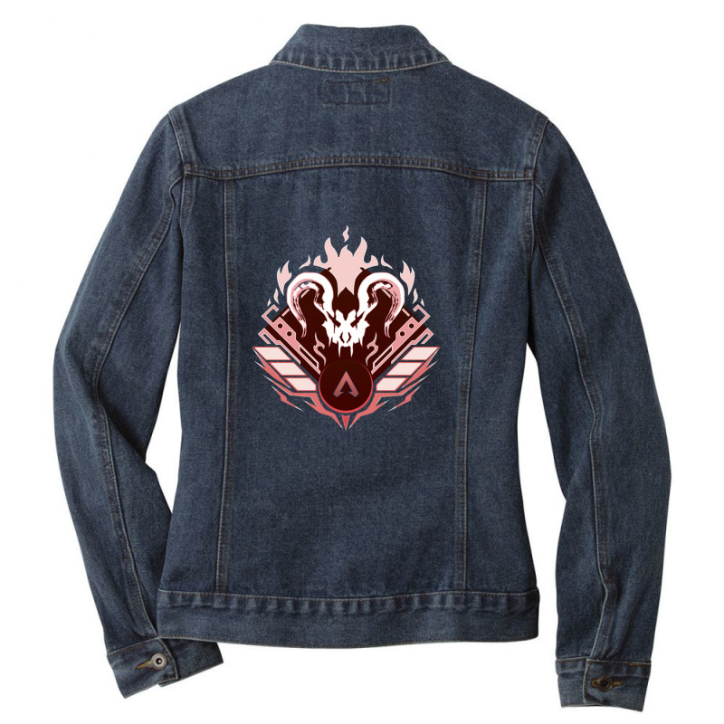 Apex Legends Season 13 Predator Rank Holospray Ladies Denim Jacket by FeytenJoreto | Artistshot