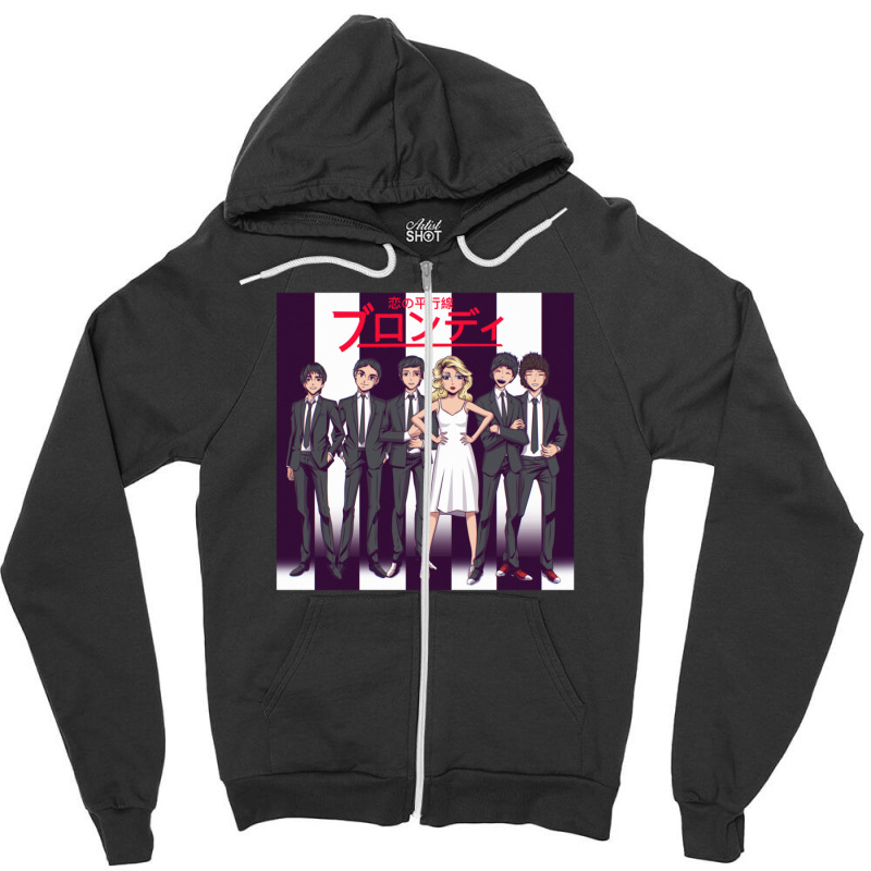 Parallel Anime Zipper Hoodie by CurtisDaleCochran | Artistshot