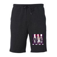 Parallel Anime Fleece Short | Artistshot