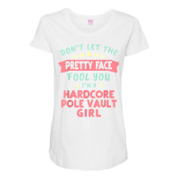 Pole Vault Girl T Shirt For Women Funny Track & Field Gift Maternity Scoop Neck T-shirt | Artistshot