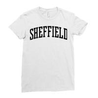 Sheffield Uk Vintage City T Shirt Ladies Fitted T-shirt | Artistshot