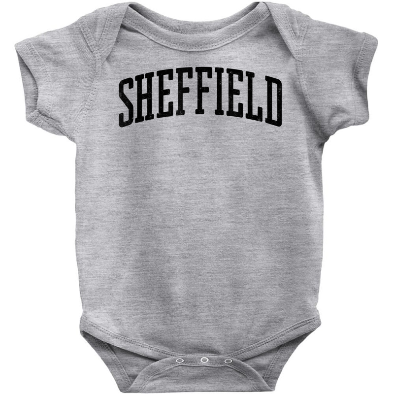 Sheffield Uk Vintage City T Shirt Baby Bodysuit by jessamynb4pru | Artistshot