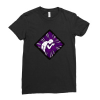 Mind Breaker Hq Diamond Perk Inspired Splash Art Ladies Fitted T-shirt | Artistshot