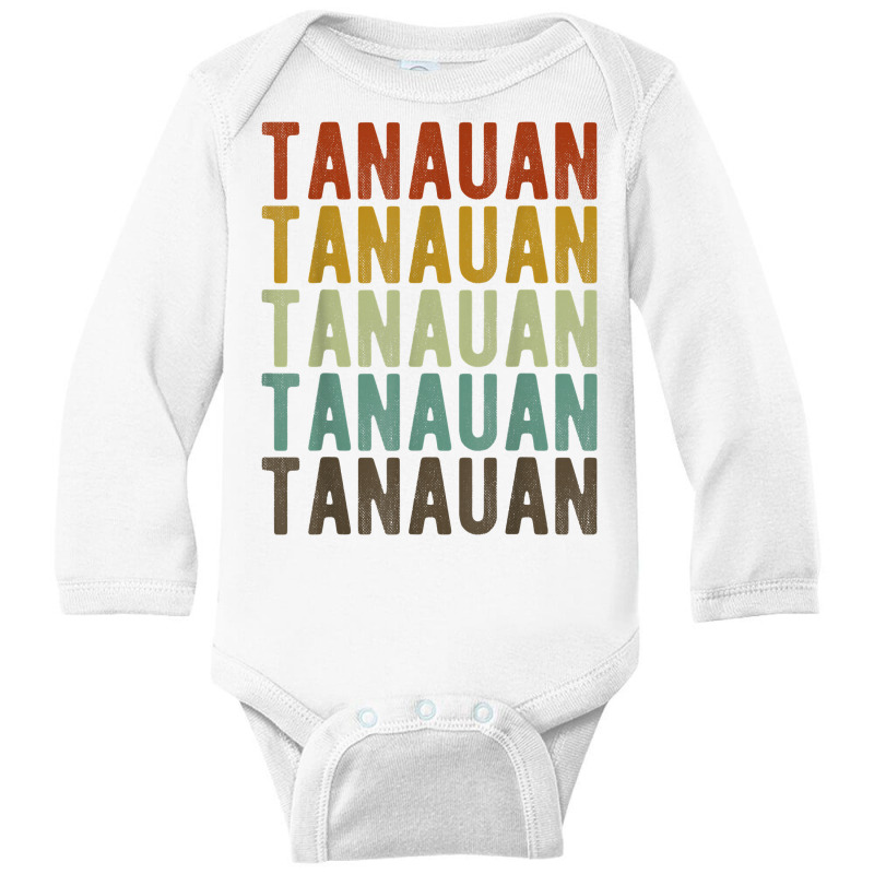 Tanauan City Philippines Retro T Shirt Long Sleeve Baby Bodysuit by jessamynb4pru | Artistshot