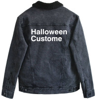 Halloween Custome Unisex Sherpa-lined Denim Jacket | Artistshot