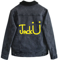 Jack U Yellow Unisex Sherpa-lined Denim Jacket | Artistshot