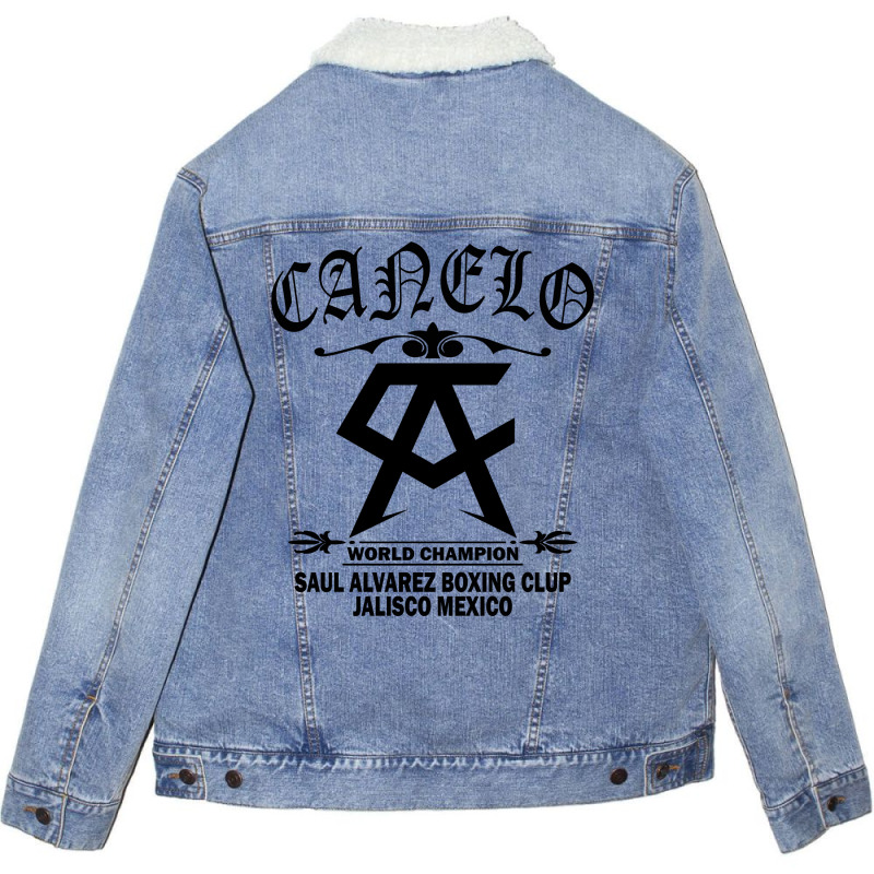 Canelo Alvarez Unisex Sherpa-lined Denim Jacket | Artistshot