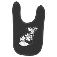 Save The Whales Baby Bibs | Artistshot