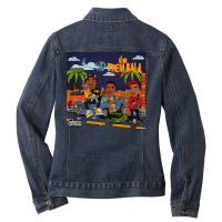 Trem Bala Ladies Denim Jacket | Artistshot