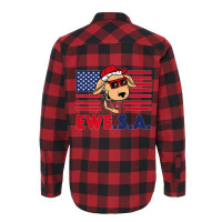 Usa Funny Flannel Shirt | Artistshot