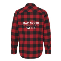 Funny Tee Mood Flannel Shirt | Artistshot