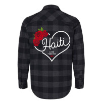 Haiti Love Forever Flannel Shirt | Artistshot