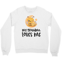 Bees Moon My Grandma Loves Me Crewneck Sweatshirt | Artistshot