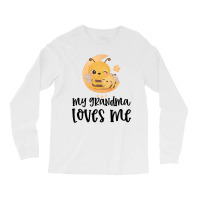 Bees Moon My Grandma Loves Me Long Sleeve Shirts | Artistshot