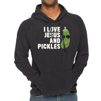 I Love Jesus And Pickles   Christian   Boys Girls Women Gift T Shirt Vintage Hoodie | Artistshot