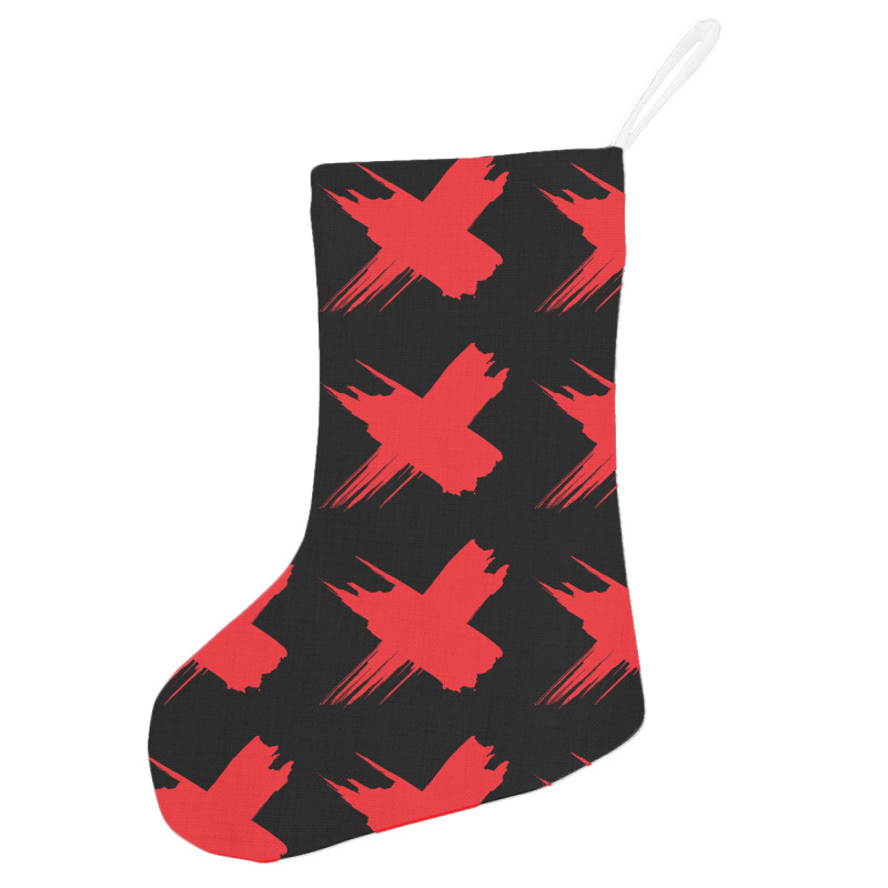 Red X Holiday Stocking | Artistshot