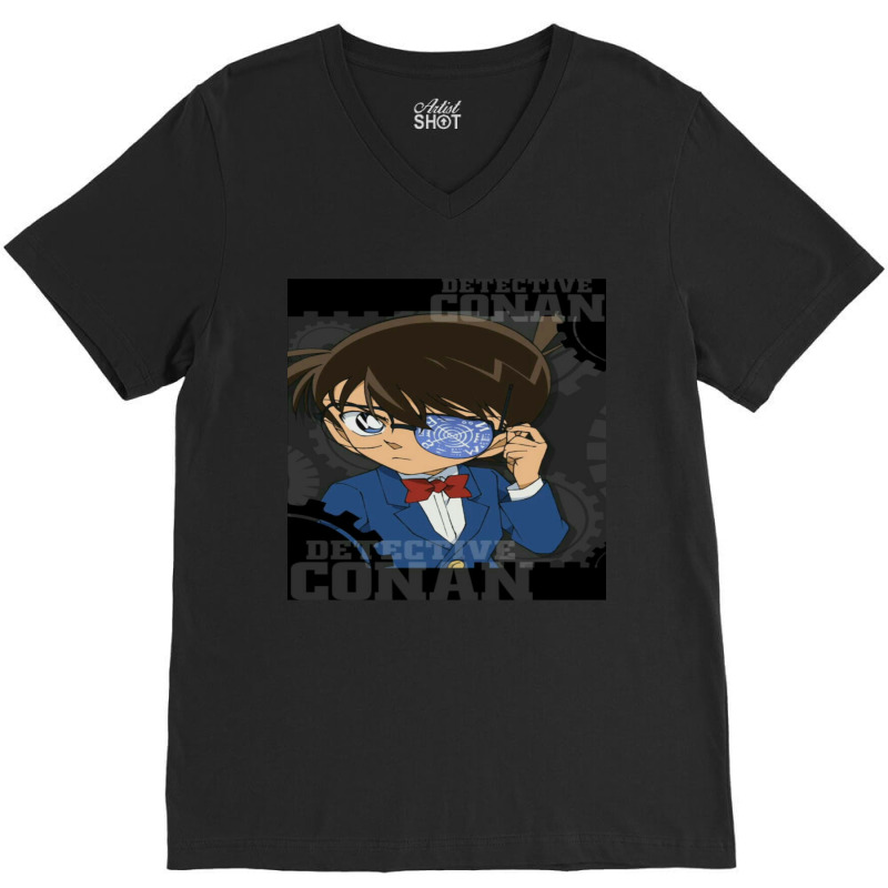 Detective Conan V-Neck Tee by JodyBanda | Artistshot