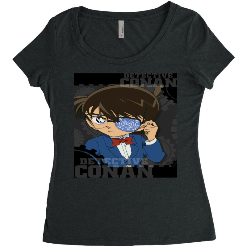 Detective Conan Women's Triblend Scoop T-shirt by JodyBanda | Artistshot