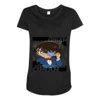 Detective Conan Maternity Scoop Neck T-shirt | Artistshot