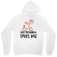 Hamsters On Bike My Grandma Loves Me Unisex Hoodie | Artistshot