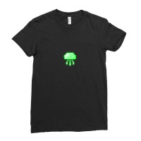 Terrarium Green Jellyfish Ladies Fitted T-shirt | Artistshot