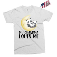 Panda Moon  Grandma Loves Me Exclusive T-shirt | Artistshot