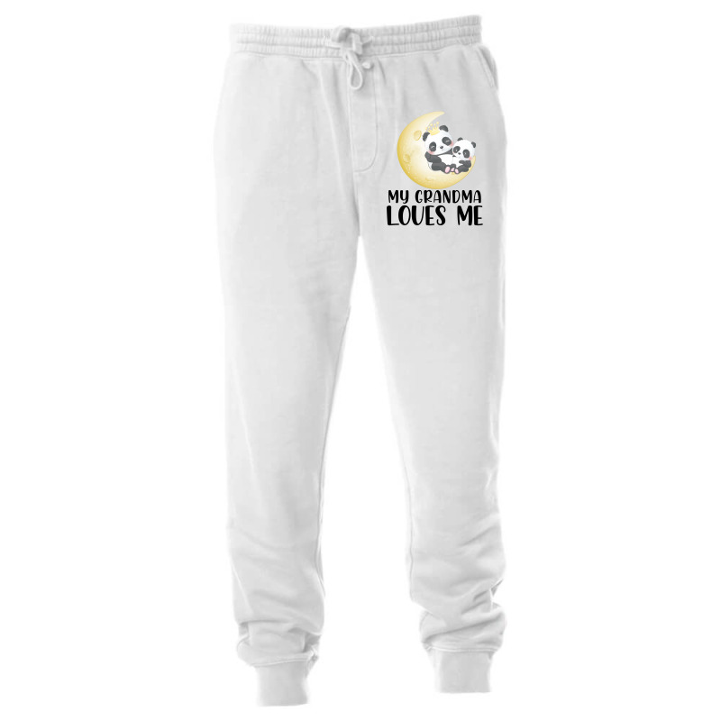 Panda Moon  Grandma Loves Me Unisex Jogger by CueTrendyFinds | Artistshot