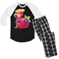 Shortcake Strawberry Men's 3/4 Sleeve Pajama Set | Artistshot