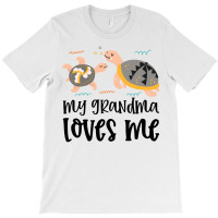 Turtles Grandma Loves Me T-shirt | Artistshot