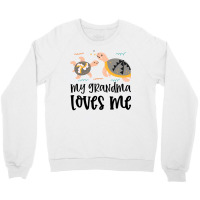 Turtles Grandma Loves Me Crewneck Sweatshirt | Artistshot