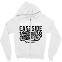 Motorcycles Nashville Raise Hell Cafe Racer  1 Zipper Hoodie | Artistshot