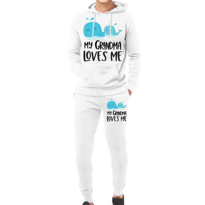 Whales Grandma Loves Me Hoodie & Jogger set by CueTrendyFinds | Artistshot