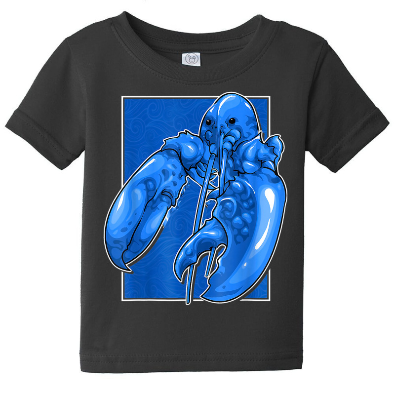 Funny Jumpscare Lobster Meme Blue Crustacean T Shirt Baby Tee | Artistshot