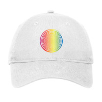 Rainbow Spiral Swirl Self Hypnosis Gift   Hypnotic Trance T Shirt Adjustable Cap | Artistshot