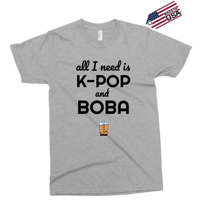 All I Need Is K Pop And Boba Bubble Tea Funny Exclusive T-shirt | Artistshot