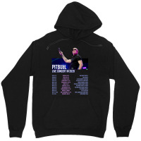 Pitbull Tour Back Unisex Hoodie | Artistshot