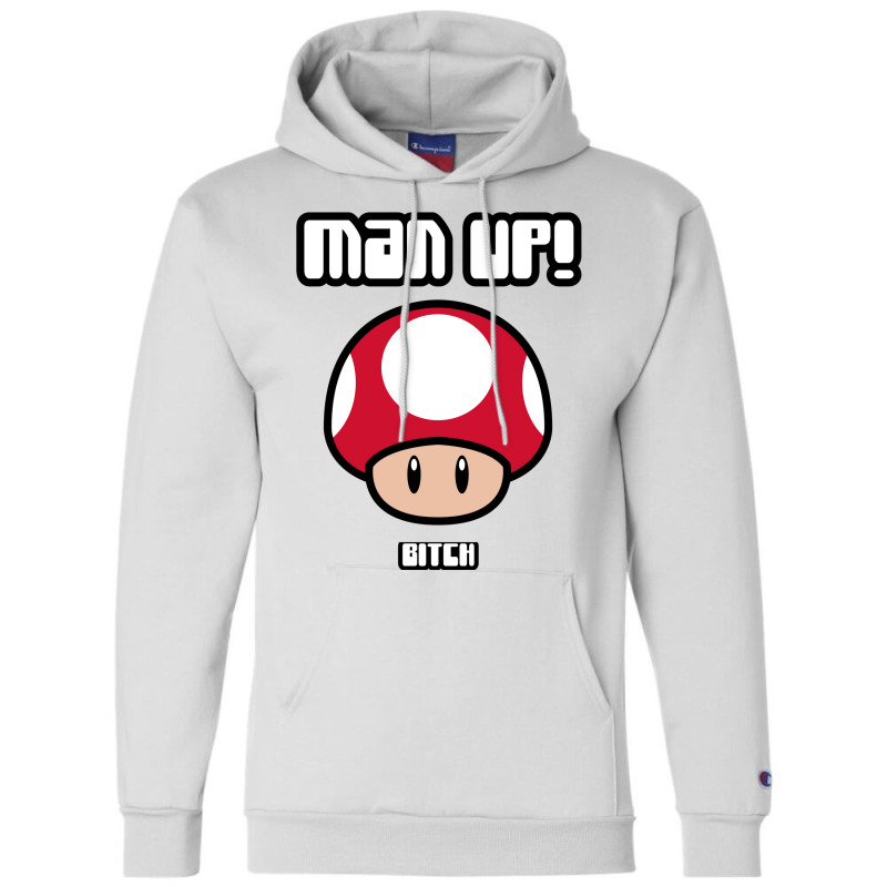 Man Up Kids  Hippie Champion Hoodie by nanedohoomae | Artistshot