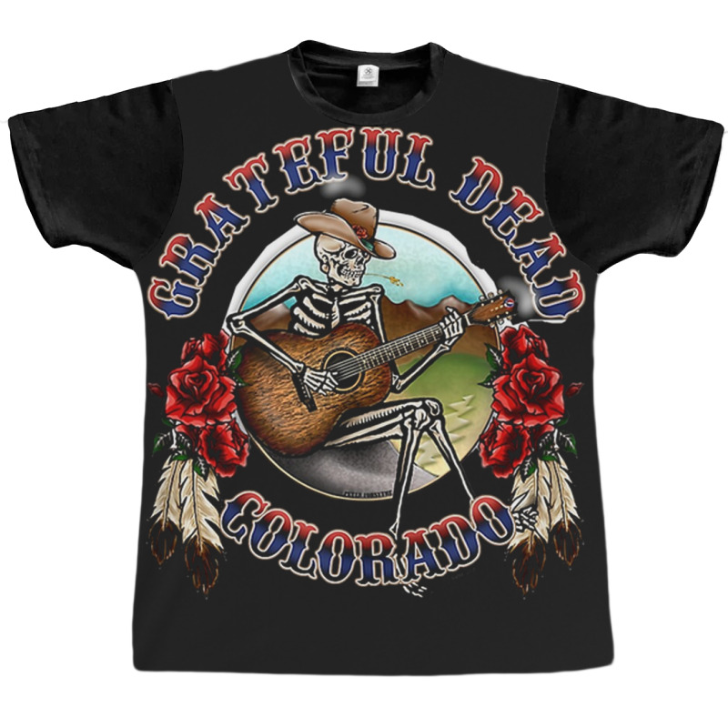 Grateful Guitarist Graphic T-shirt | Artistshot