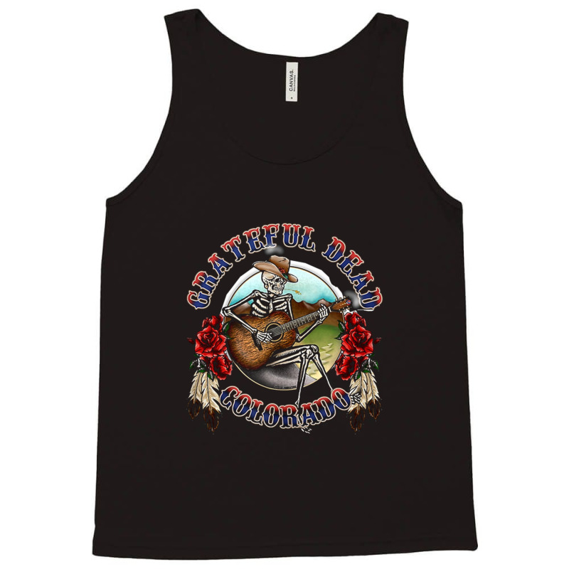 Grateful Guitarist Tank Top | Artistshot