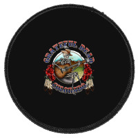 Grateful Guitarist Round Patch | Artistshot