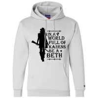 In A World Full Of Woman Champion Hoodie | Artistshot