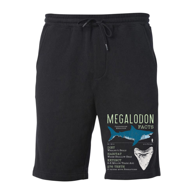 Megalodon Facts Kids Pullover E Fleece Short by nanedohoomae | Artistshot