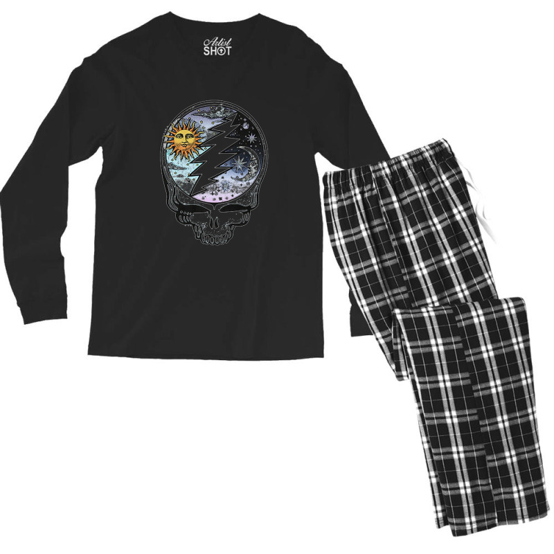 Grateful Sky Men's Long Sleeve Pajama Set | Artistshot