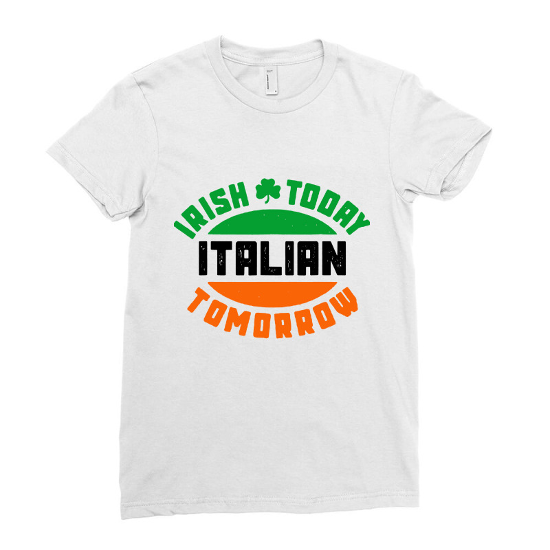 Irish Italian Ladies Fitted T-shirt | Artistshot